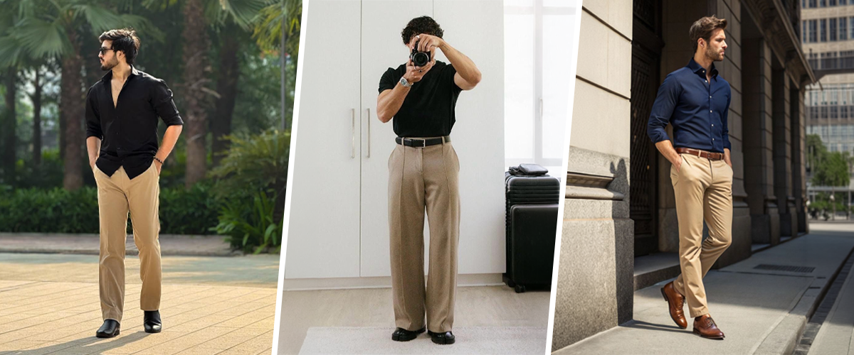 Best Shirt Colours to Match Khaki Pants for Men