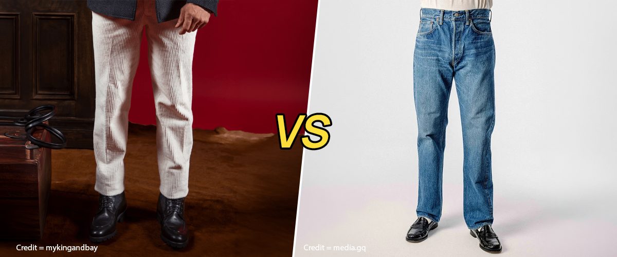 Corduroy vs Denim: Which Fabric is Better for Men