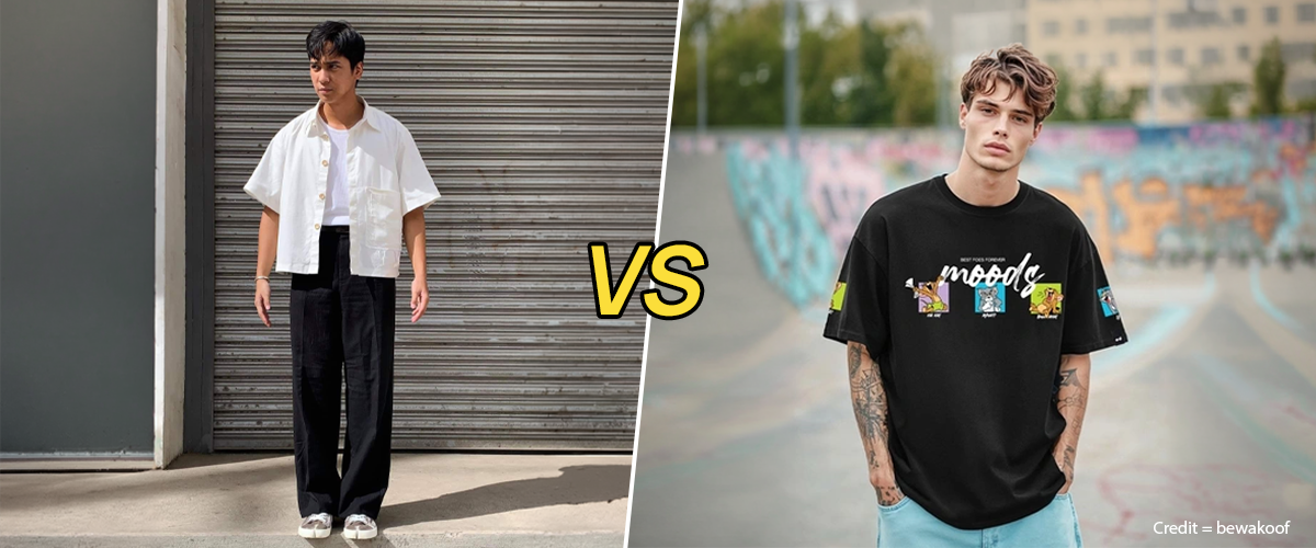 Boxy Fit vs Oversized T-Shirt: Key Differences & Which Style Is Better?