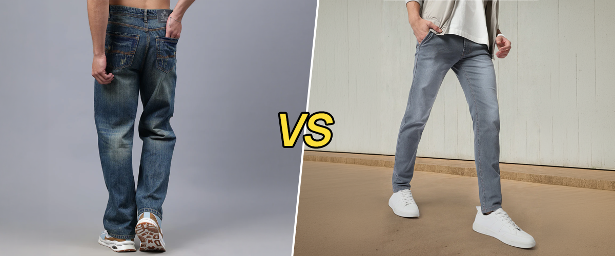 Straight Fit vs Slim Fit Jeans: Key Differences & How to Choose