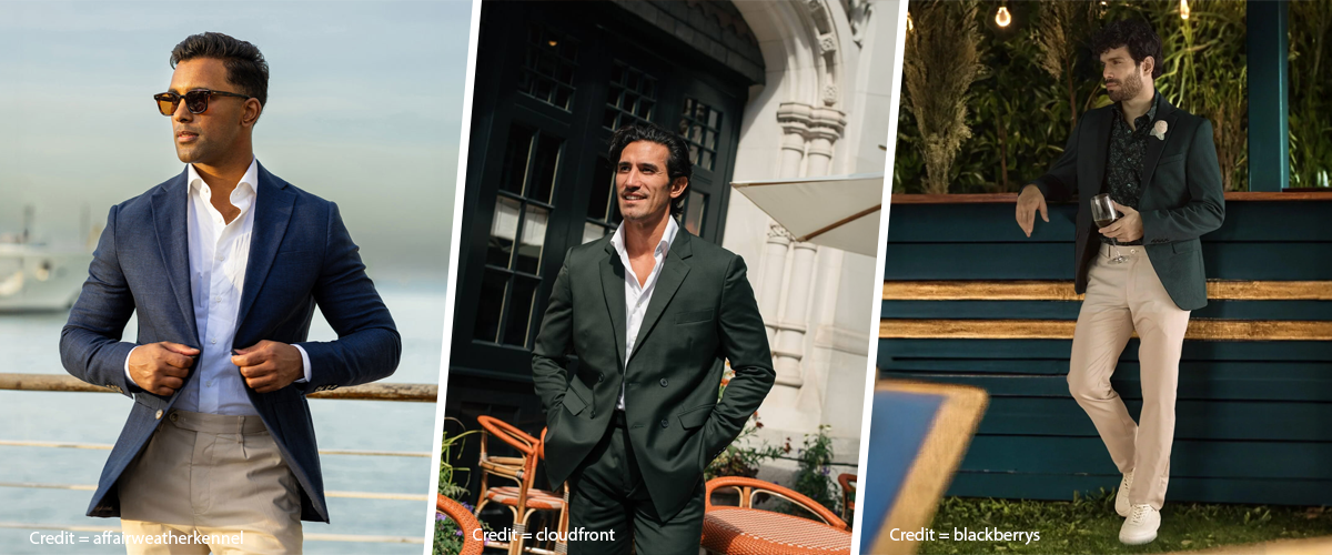 Blazer and Shirt Color Combinations for Office & Parties
