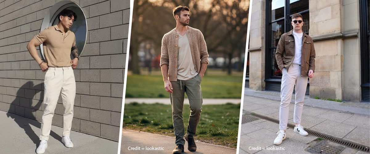 What to Wear with a Beige T-Shirt: Top Pant Ideas