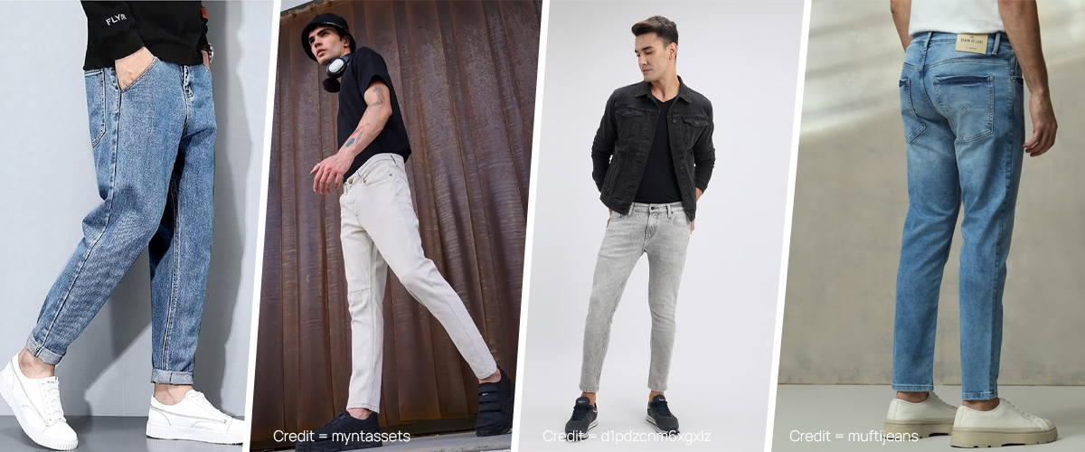 Carrot Fit vs Ankle Length Jeans: What’s the Difference?