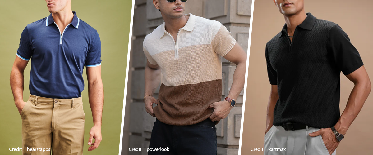 Zipper Polo T-Shirts: Why This Men’s Trend Is Taking Over