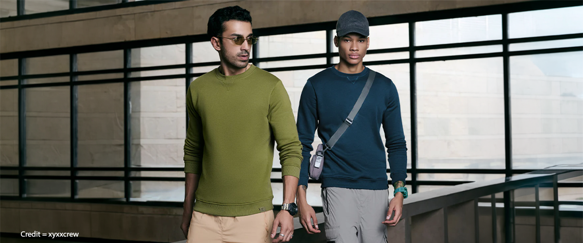 Master the Men's Sweatshirt T-Shirt: Casual to Smart