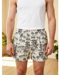 Multicolor Regular Fit  100% Cotton Woven Boxers (Pack of 3)