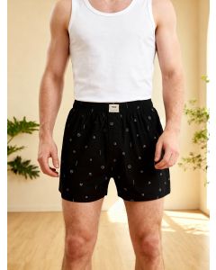 Multicolor Regular Fit  100% Cotton Woven Boxers (Pack of 3)
