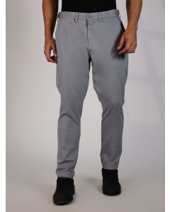 MidBlue Regular Fit Mid-Rise Woven Chinos Trouser