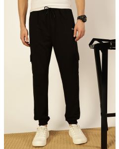 Black  Mid-Rise Jogger