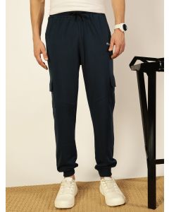 Teal  Mid-Rise Anti Odour Joggers