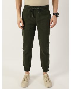Green Smart Easy Wash Joggers Trousers