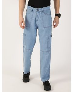 LightBlue Loose Relaxed Fit Jeans