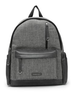 Men Textured Backpack
