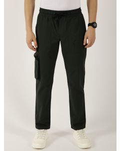 BottleGreen Smart Fit Mid-Rise Cotton Cargos Trousers