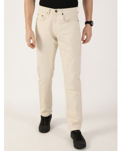 Fawn Smart Mid-Rise Regular Fit Woven Chinos Trouser