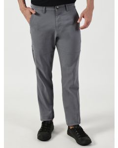 Mid Blue Smart Regular Fit Chino Trousers