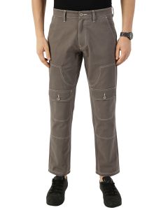 DarkGrey Smart Regular Fit Trousers