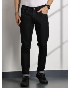 DarkGrey Slim Fit Mid-Rise Clean Look Non stretchable Jeans