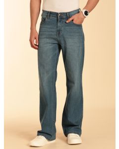 Dark Blue  Smart Relaxed Fit Light Fade Stretchable Jeans