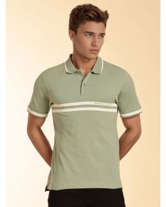 Pista Regular Fit Short Sleeves Knitted Polo Collar T-shirt