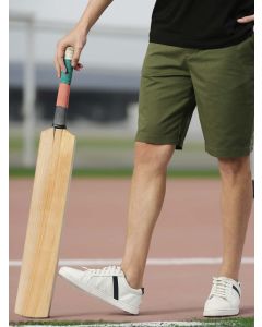 Green Cricket Club Solid Casual Slim Fit Shorts