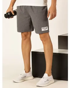Men Grey Regular Fit Shorts