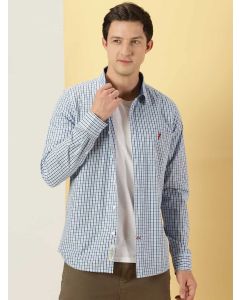 Blue Exclusive Casual Regular Fit Shirt