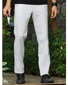 Men Grey Slim Fit Chinos Trouser