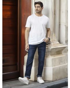Thomas Scott Men Mid-Rise Classic Light Fade Stretchable Jeans