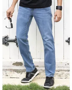 Light Blue  Smart Stretchable Jeans