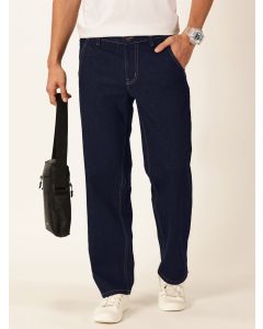 Dark Indigo  Smart Relaxed Fit Stretchable Jeans
