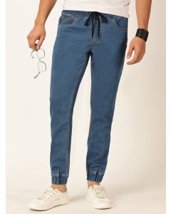 Mid Blue  Smart Jogger Stretchable Jeans