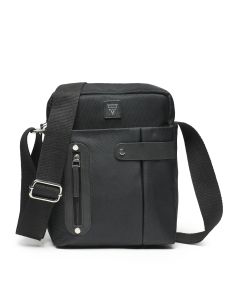 Men Textured Messenger Bag