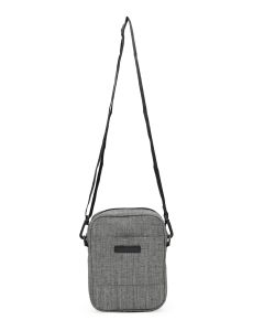 Men Zippered Messenger Bag